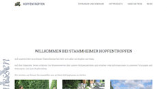 Desktop Screenshot of hopfentropfen.ch
